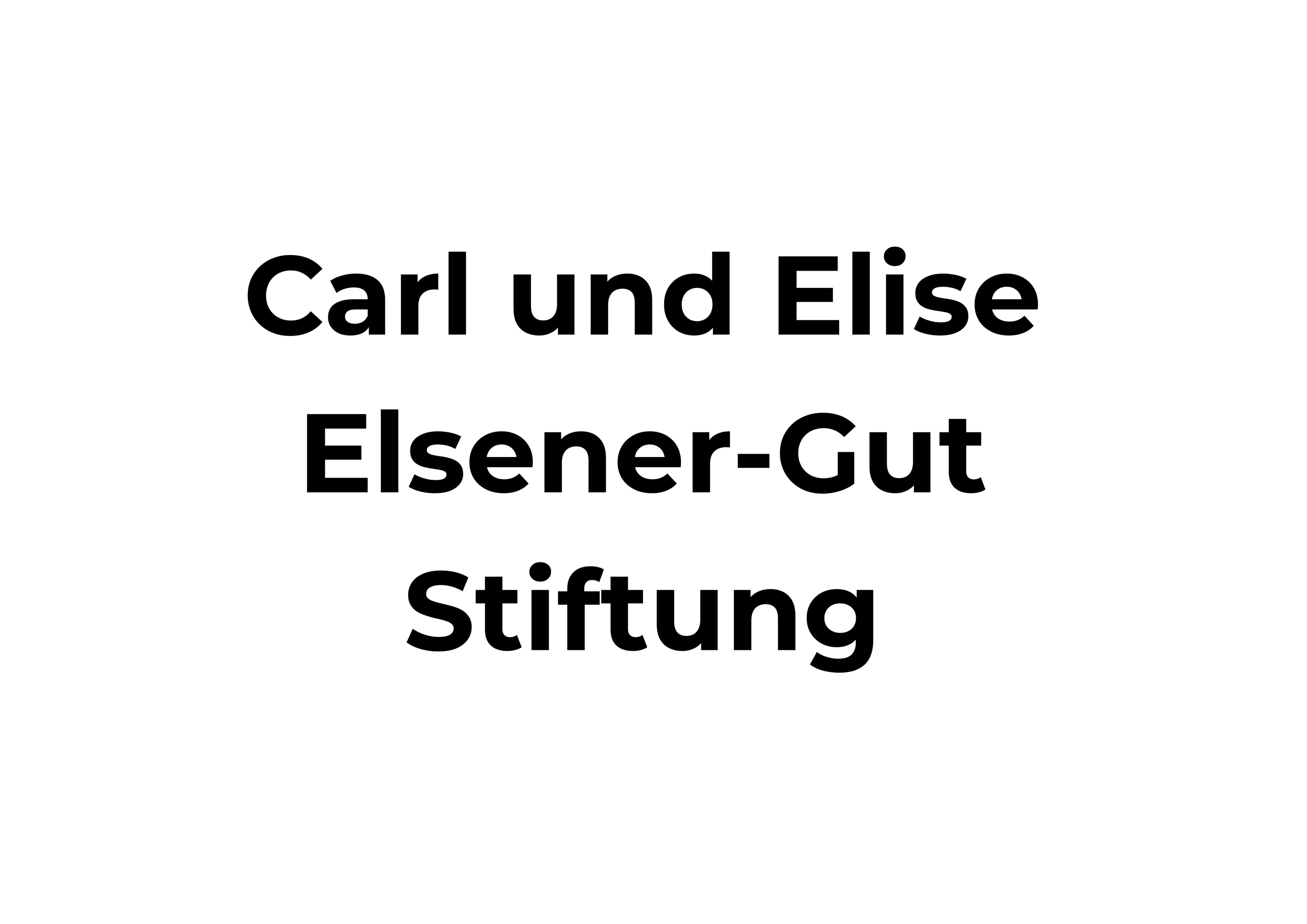 Carl und Elise Elsener-Gut Stiftung